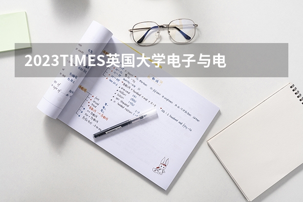 2023TIMES英国大学电子与电气工程专业排名（英国埃塞克斯大学世界排名）